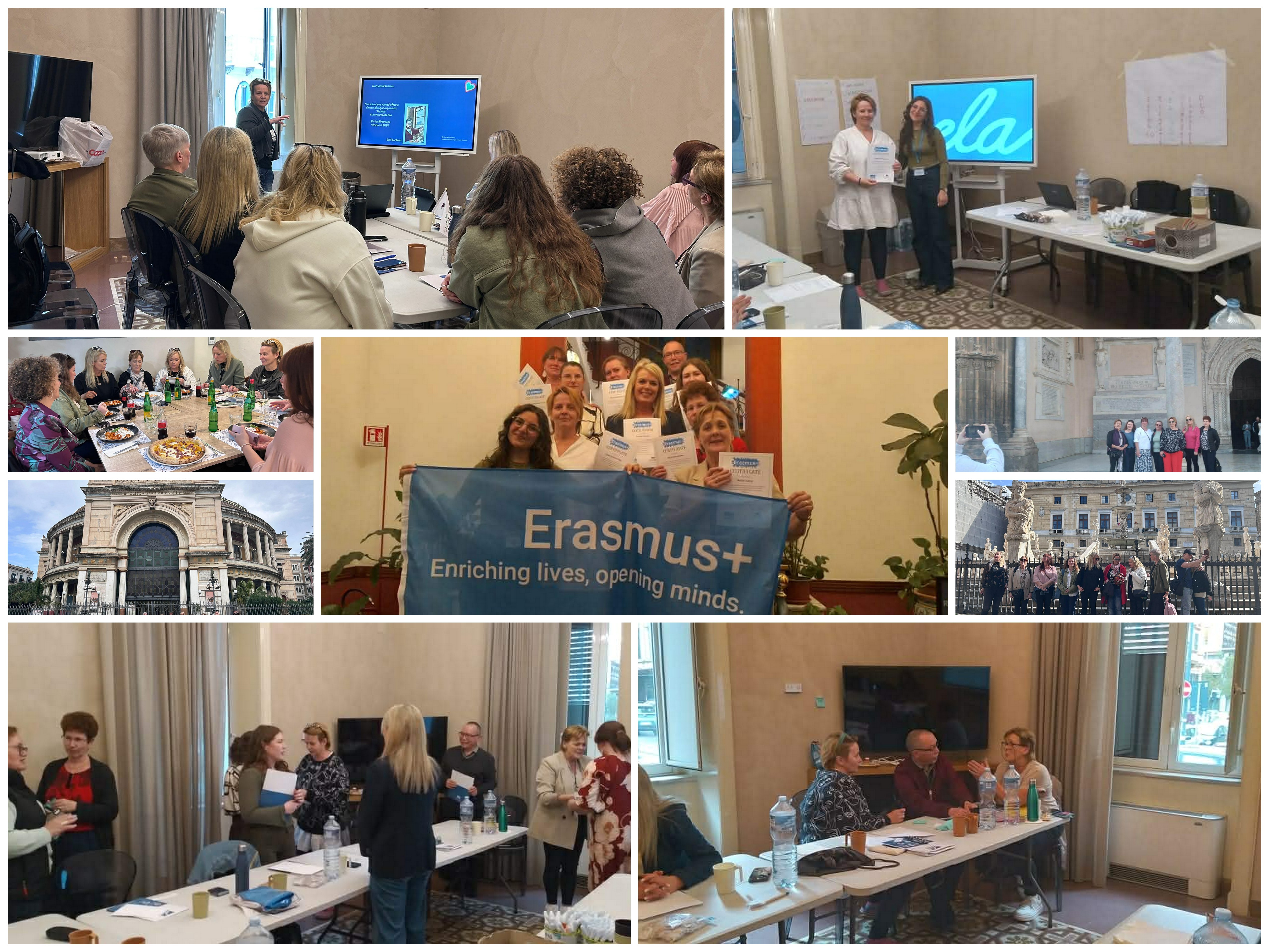 Bróderné agy Tünde Erasmus beszámolója